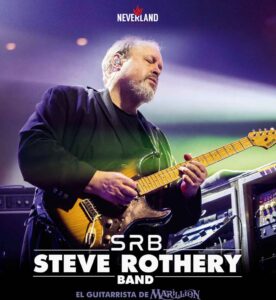 La magia de Steve Rothery Band llega a Barcelona en Septiembre 2024